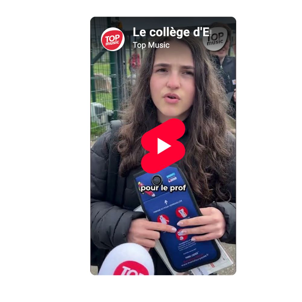 Vidéo de mise en oeuvre de la pochette téléphone collège, la solution anti-ondes pour la pause numérique