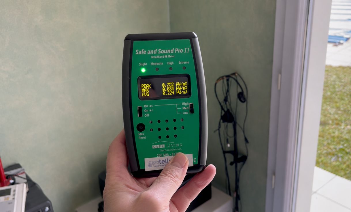 Électrohypersensibilité : pourquoi je refuse le fatalisme - détecteur d'ondes Safe and Sound Pro 2