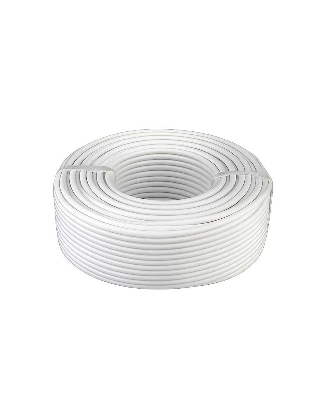Câble blindé rigide 3G1,5 pour installation électrique biocompatible - 100m - Danell