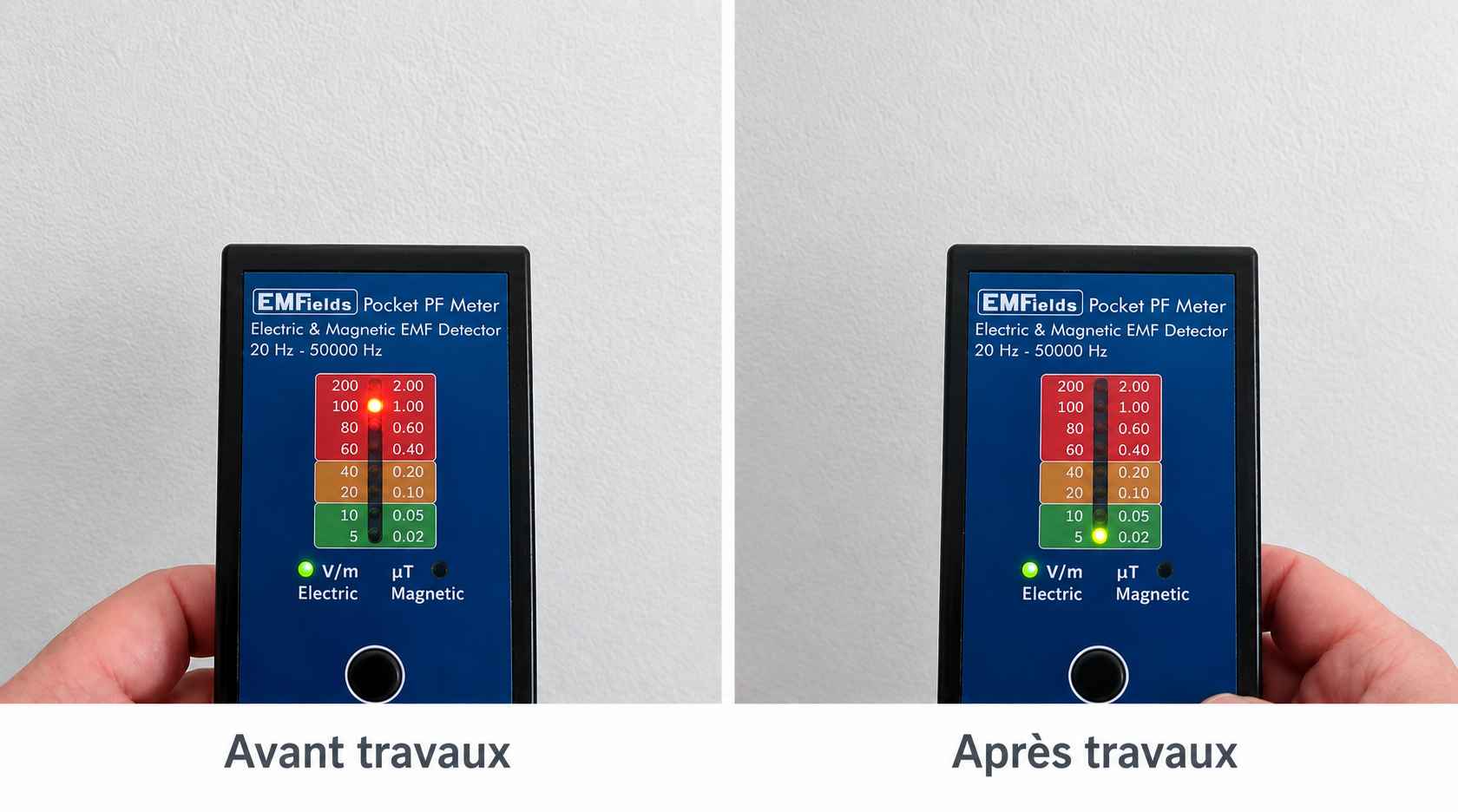 Comment vérifier le résultat après travaux