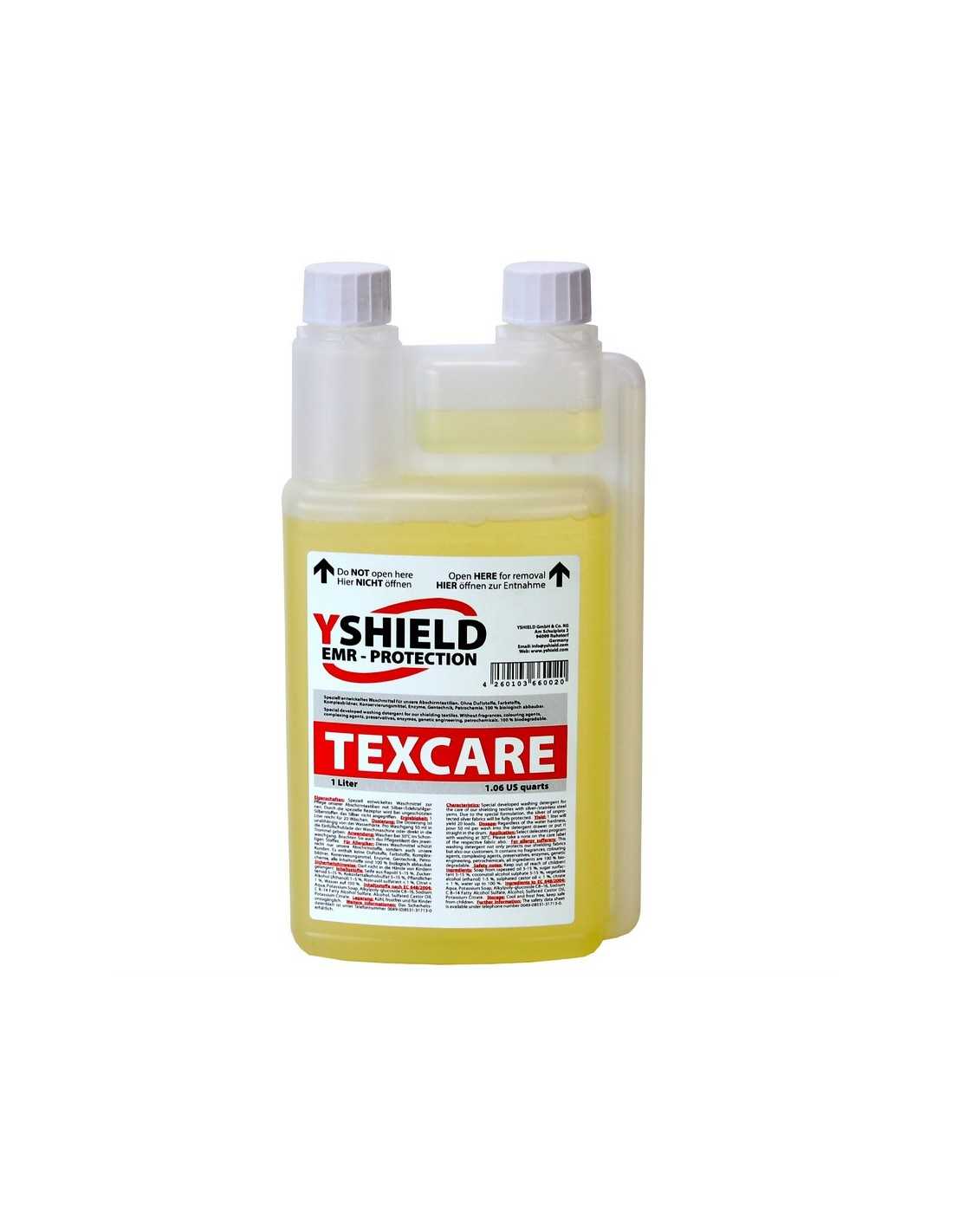 produit de lavage pour tissu anti ondes Texcare liquide Yshield