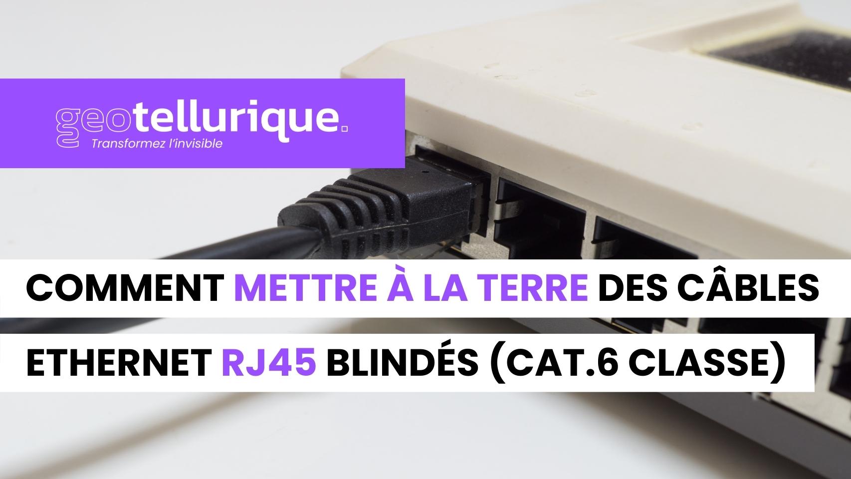 Vidéo -  Vidéo - Comment mettre à la terre des câbles ethernet RJ45 blindés (CAT.6 Classe E) ?