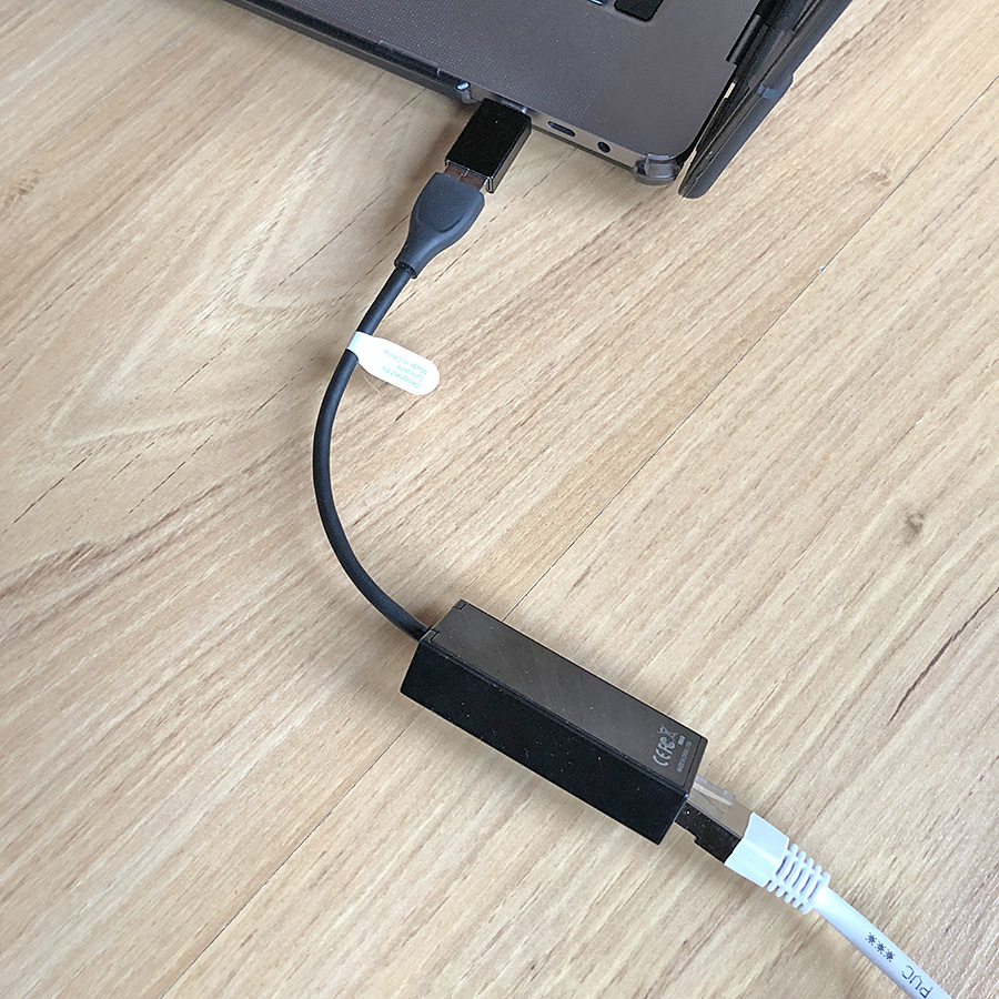 Adaptateur USB 3.0 vers RJ45 Gigabit Ethernet + adaptateur usb-c