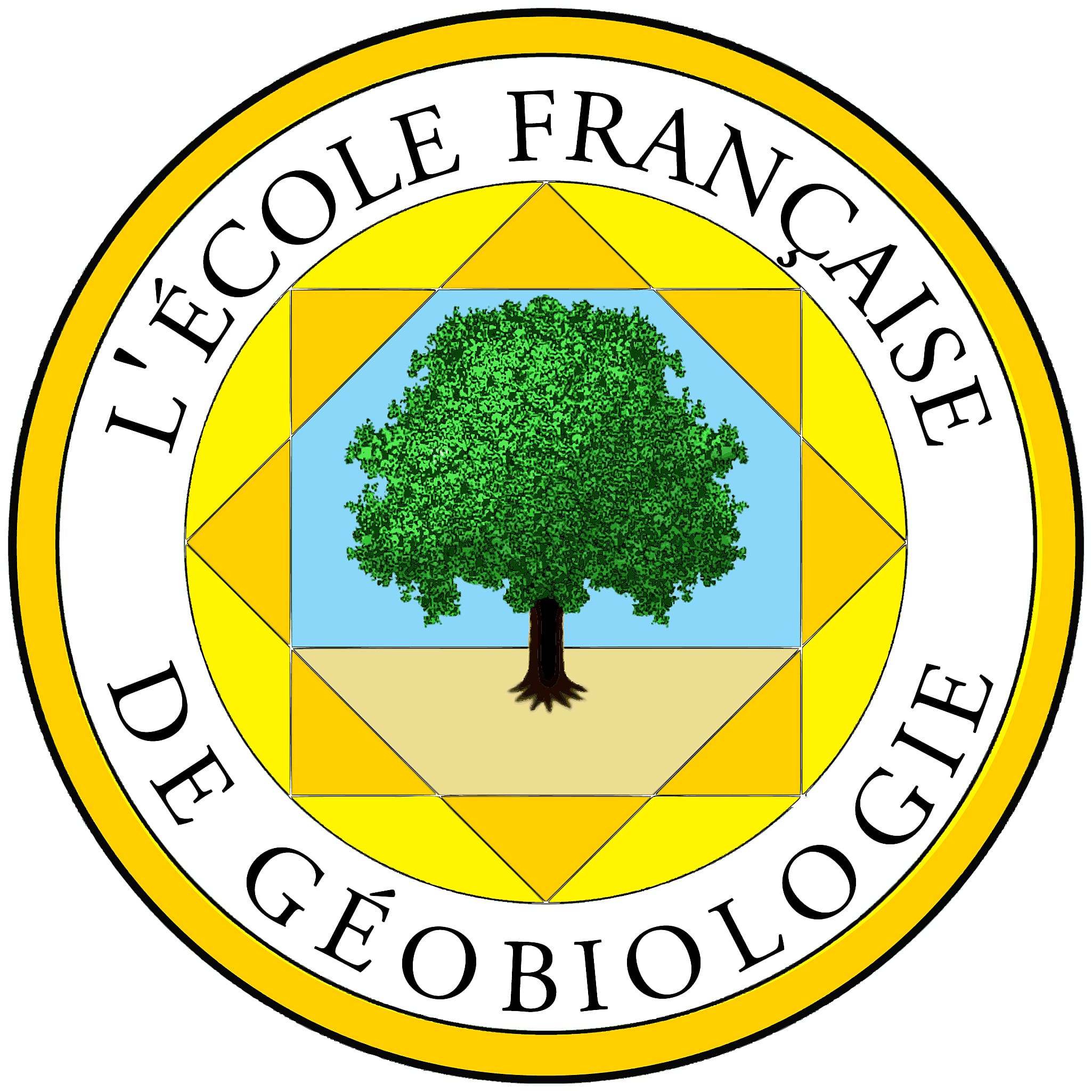 Logo : L'école française de géobiologie