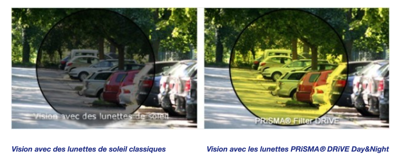 Lunettes CLiP-ON PRiSMA DRiVE85 pour la conduite jour et nuit