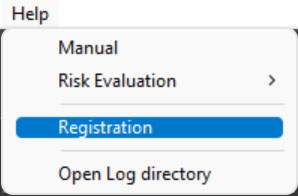 Registration Cornet Logger