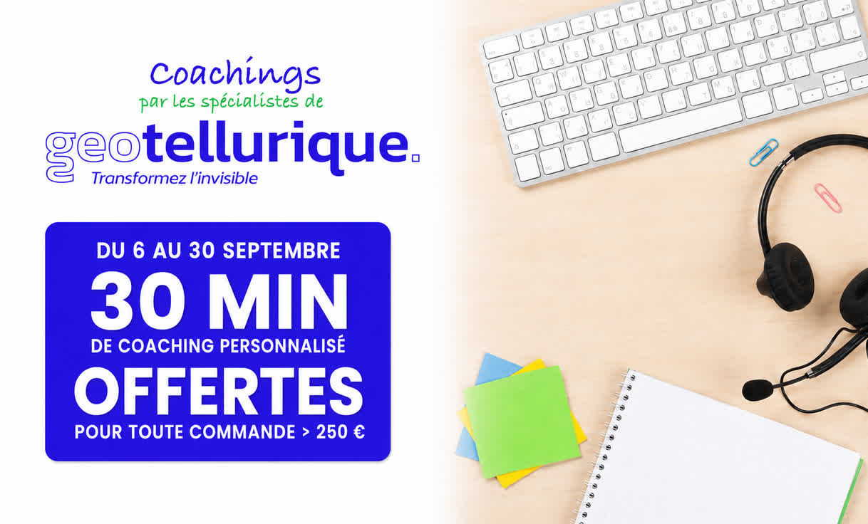 une séance de coaching personnalisé de 30 minutes vous est offerte pour toute commande supérieure à 250 €