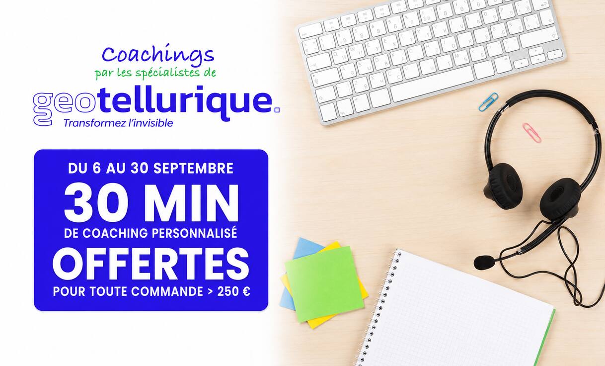 une s&eacute;ance de coaching personnalis&eacute; de 30 minutes vous est offerte pour toute commande sup&eacute;rieure &agrave; 250 &euro;