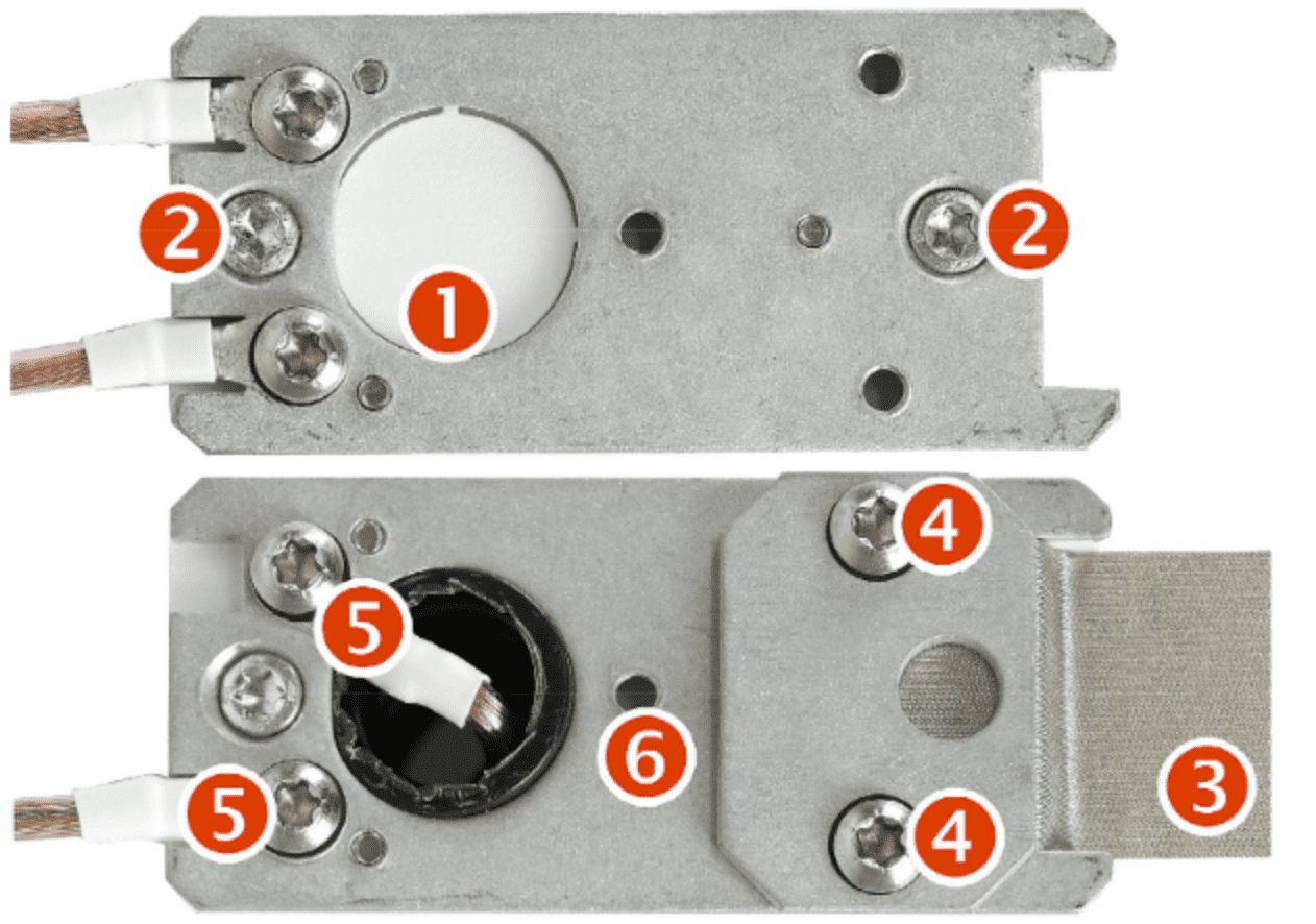 mise en oeuvre GF2 - Boîtier de mise à la terre 40x80 mm pour peintures anti ondes / Grillage anti ondes / Tissus anti ondes - Yshield