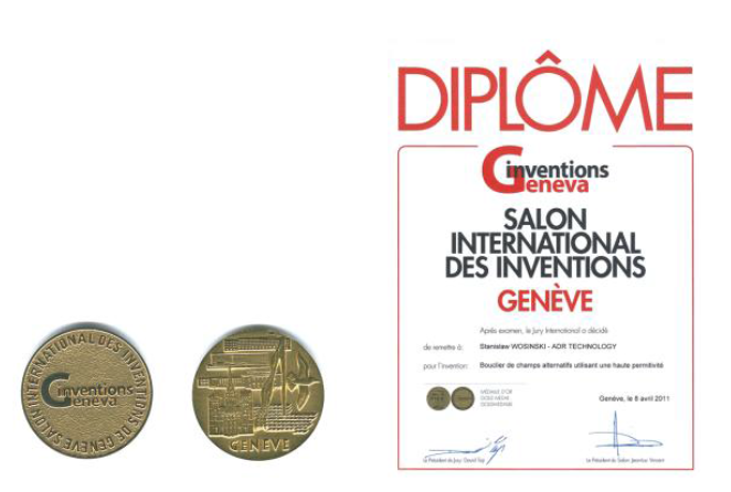 Diplôme interventions Geneva : salon international des inventions genève